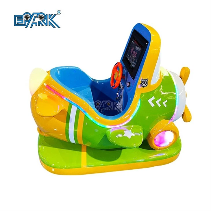 Little Green Spaceship Kiddie Rides